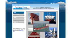 Desktop Screenshot of newenglandshipping.com